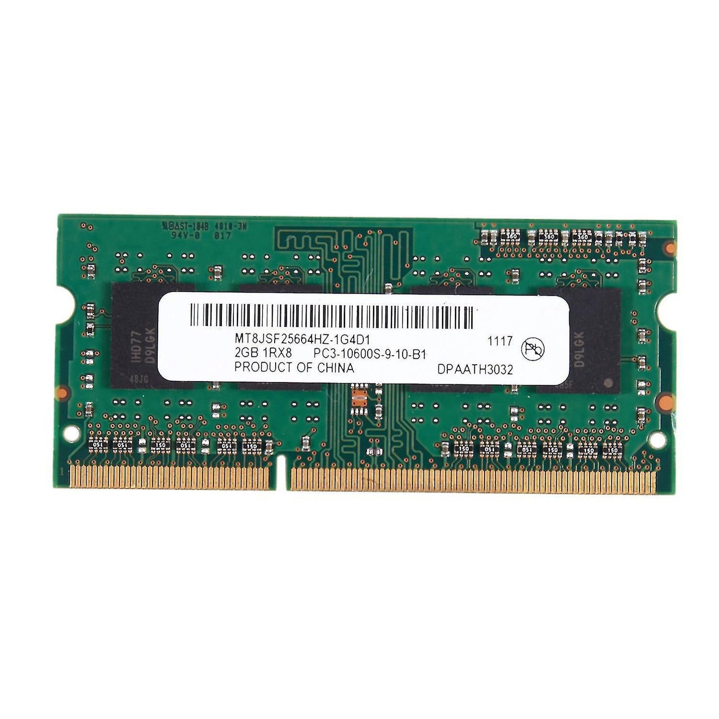 Ddr3 1.35/1.5v Memory Ram Memoria Sdram for Laptop Notebook(2gb/1333)
