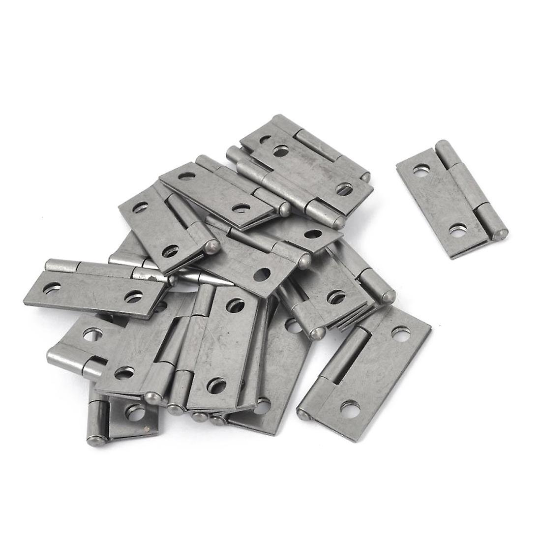 Rectangle Folding Closet Cabinet Door Hinge Hardware 1.5" 20 Pcs