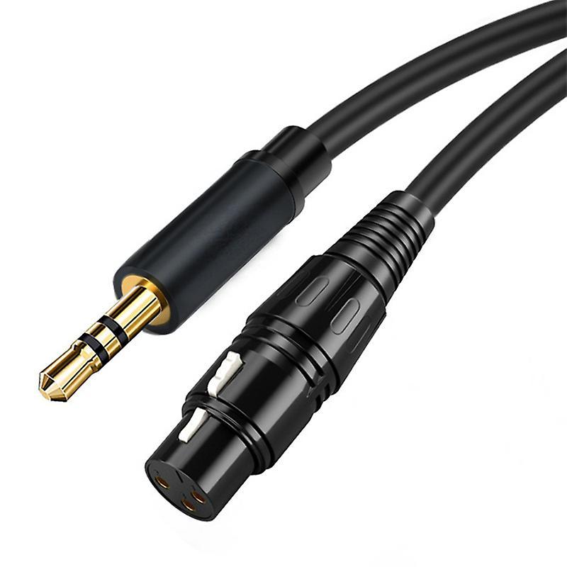 3.5 to Xlr Female to Xlr Microphone Amplifier Speaker Audio Cable 2m
