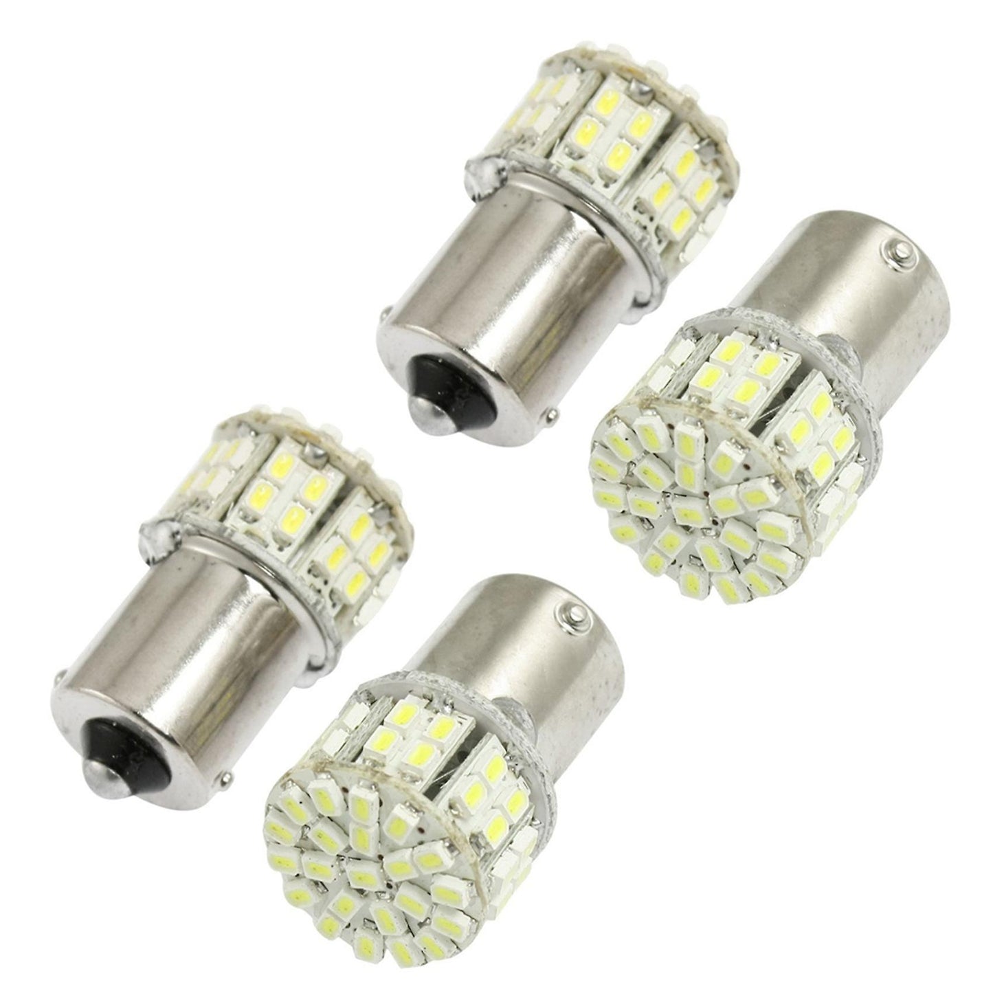 2 Pcs Ba15s 1156 1141 Car Tail Brake Turn Light Led Bulbs 50-1210