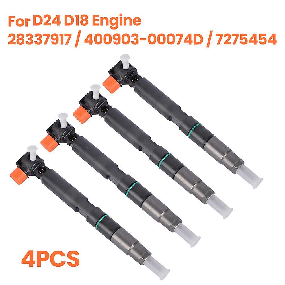 4pcs New Delphi -diesel Fuel Injector for Bobcat / Doosan Teir 4 D18