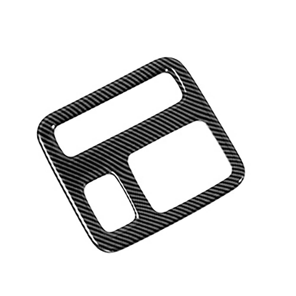 Carbon Fiber Abs Car Roof Reading Light Cover Trim