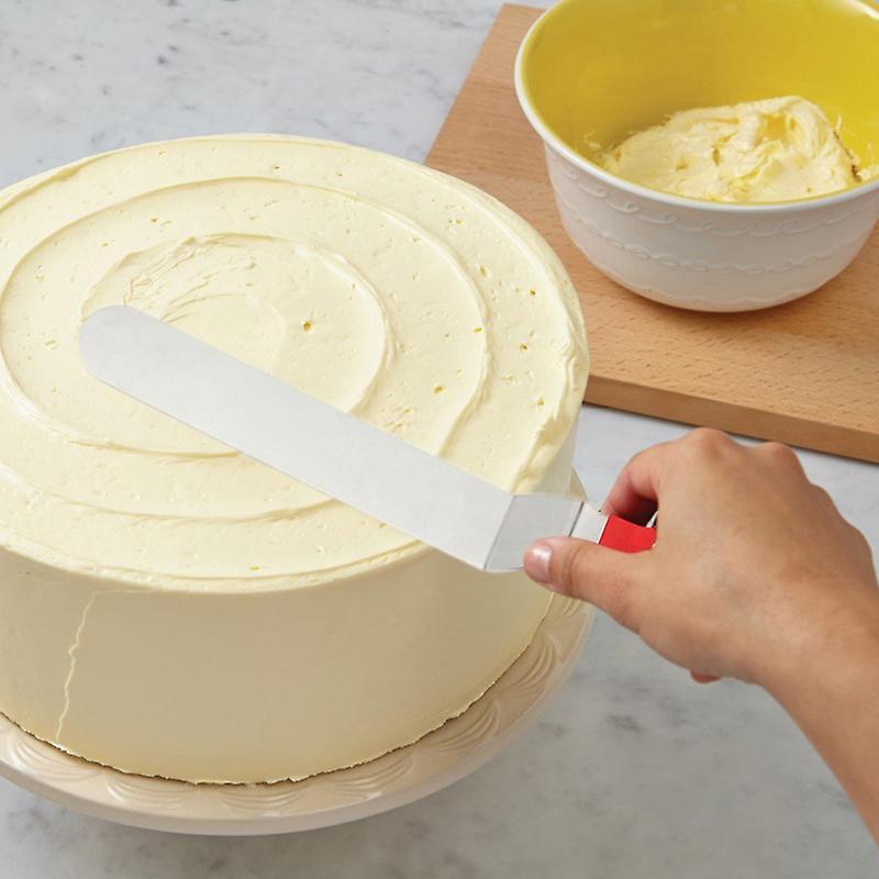 Offset Spatula Set Cake Frosting Angled Icing Spatula for Decorating
