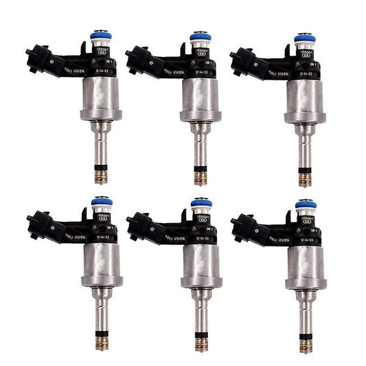 6pcs Car Fuel Injector Nozzle for Gm Chevrolet Camaro Traverse Gmc