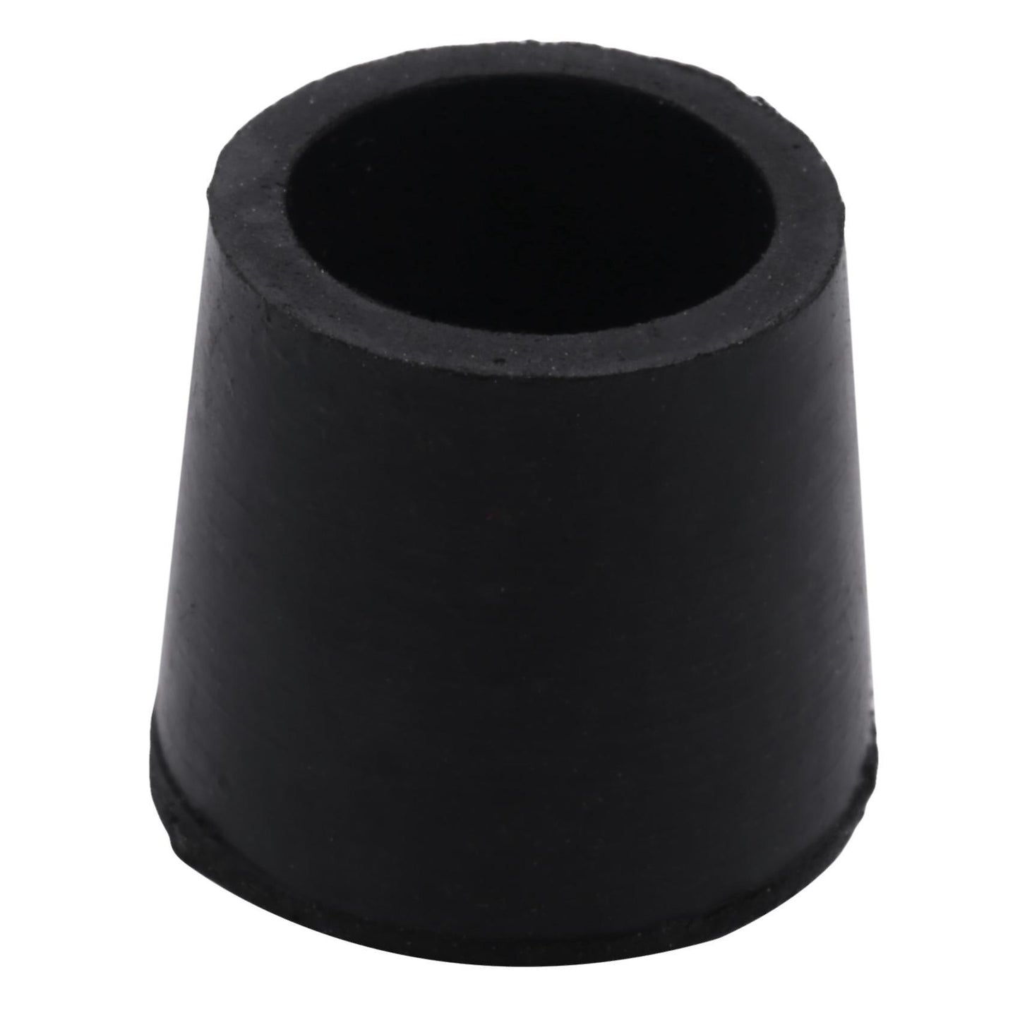10 Pcs Rubber Cone Shape Desk Feet Protector Chair Leg Tip Pad Black