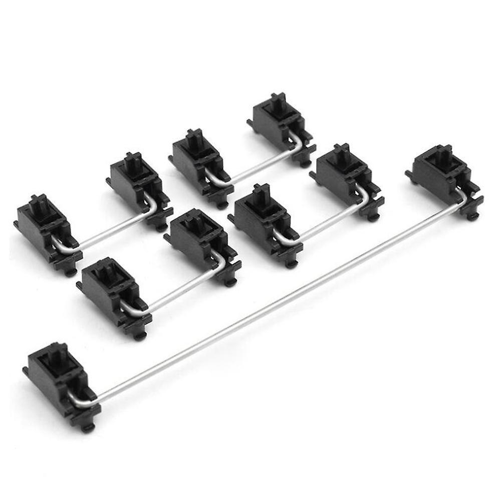 Plate Mounted Stabilizers 6.25x 2x for Mechanical Keyboard (black)