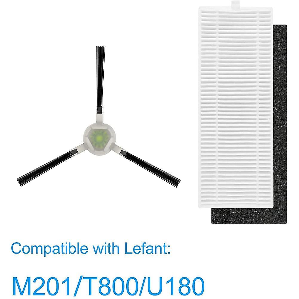 Filters Side Brush for Lefant T700 M501 M200 M201 Robotic Parts