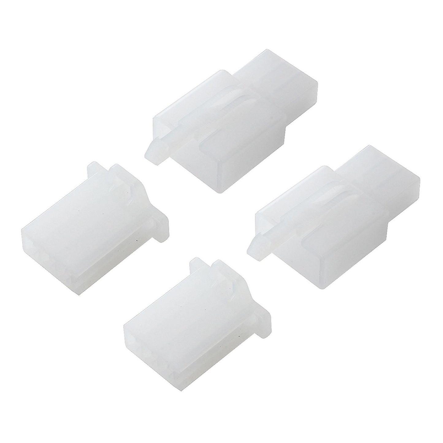 1 Set 3 Polig Stecker Steckverbinder Flachstecker 2.8mm