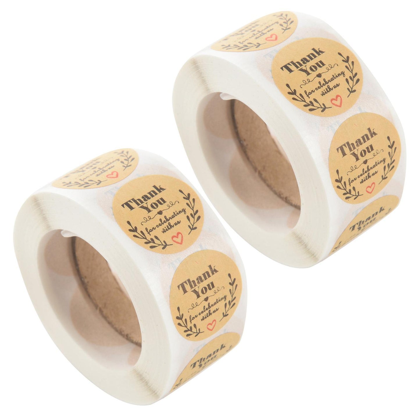 1000 Thank You Scrapbooking Label Adhesive Sticker Labels 8x5x4cm