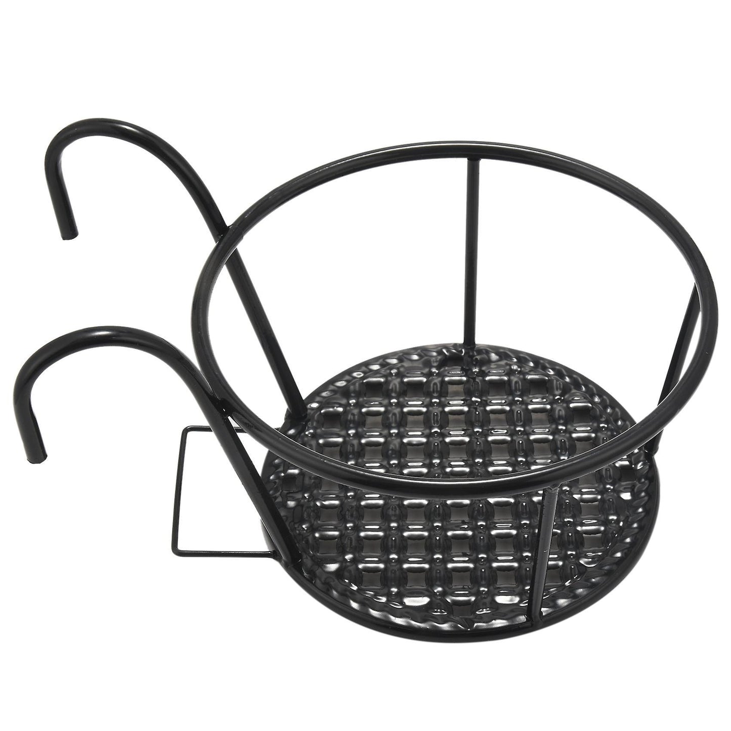 Metal Flower Holder Shelf Stand Hanging Pots Basket Plant Storage