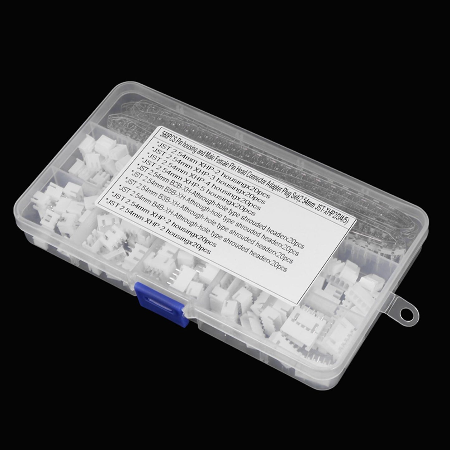 560pc 2.54mm Jst-xhp 2/3/4/5 Pin Housing