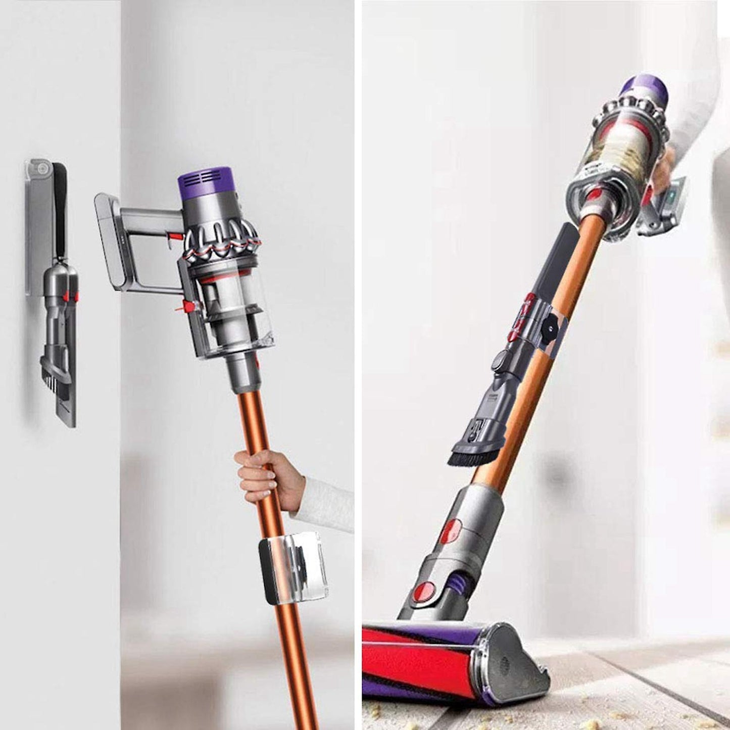 Zubehr Halterung Organizer Fr Dyson V7 V8 Staubsauger Clip Teile