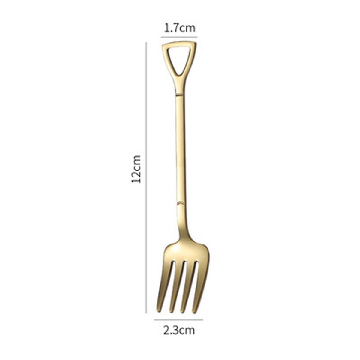 9 Pcs Shovel Spoon Fork Shovel Coffee Spoon Shovel Handle Dessert
