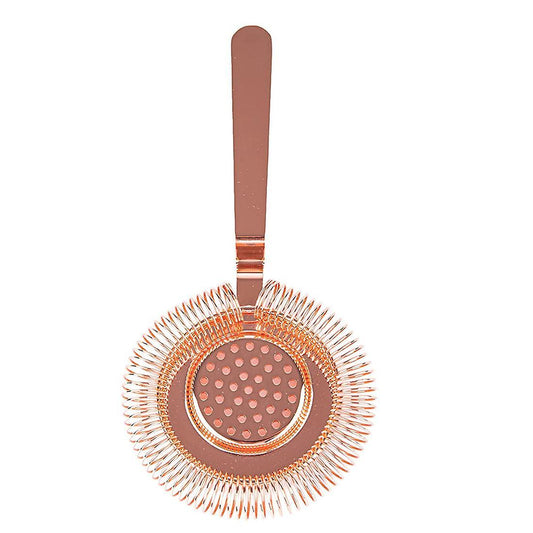 Cocktail Strainer Fits Shakers High Quality Bar Accessories Rose Gold