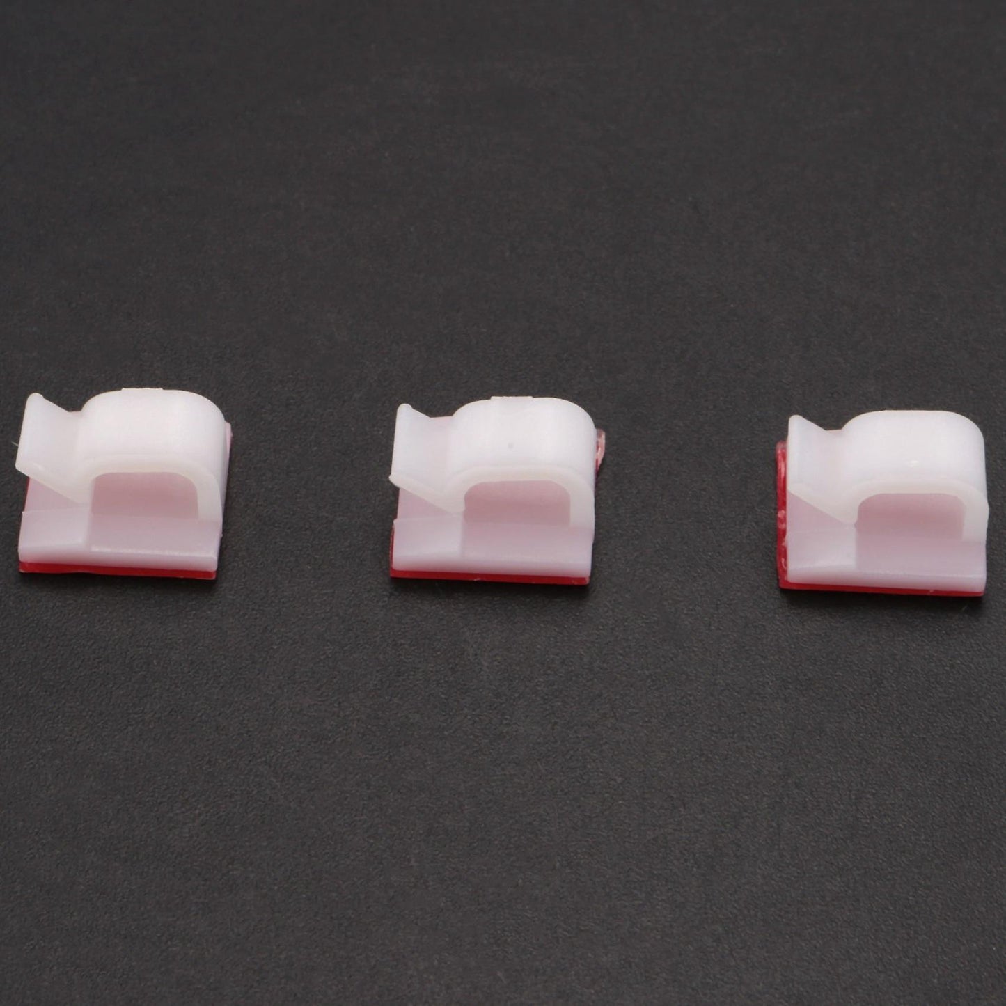 100 Self-adhesive Cable Management Clips, for Ethernet Cable, Office