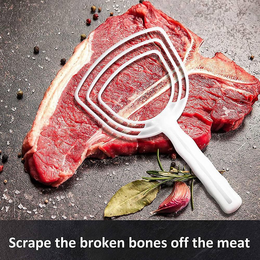 Meat Scraper Bone Dust Scraper White Scraper Bone Dust Scraper