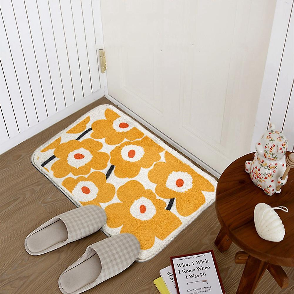 Soft Bedside Rugs Non Slip Bath Carpet for Bedroom Floor Mat -s