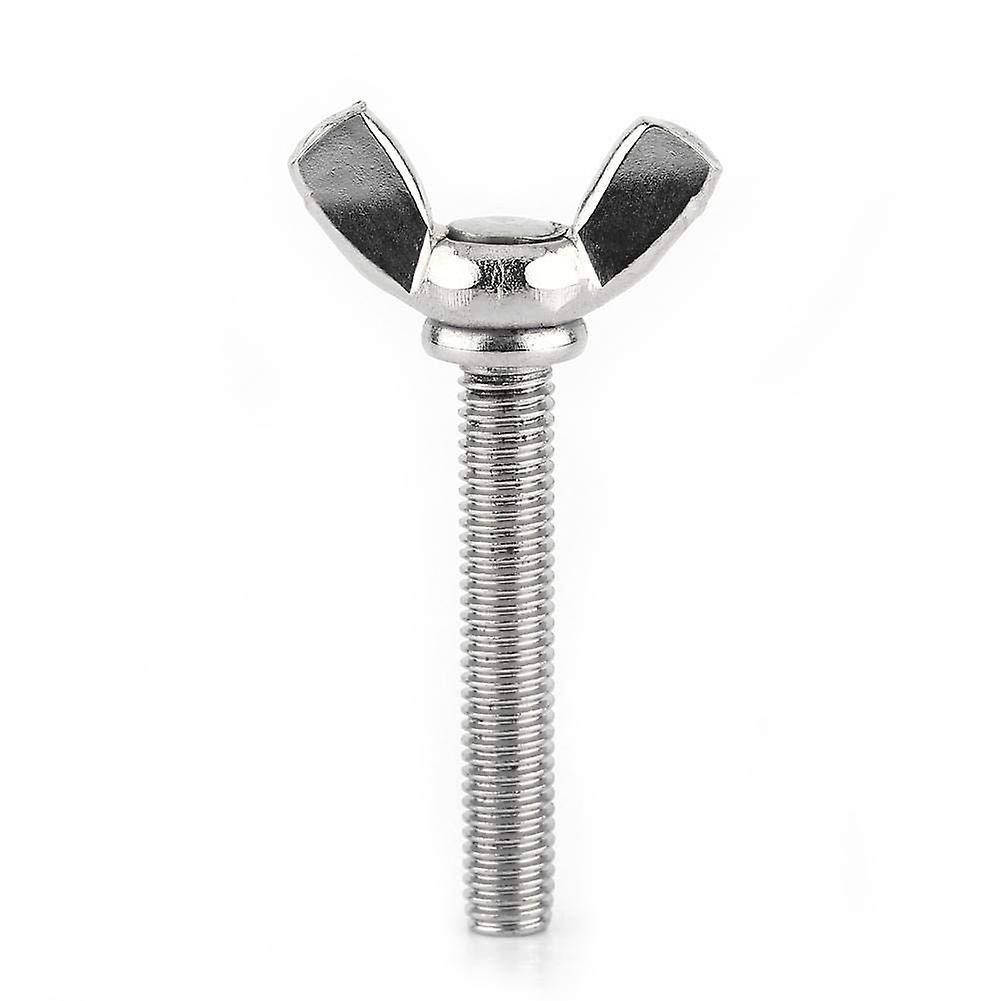 5 Pcs M5 Butterfly Wing Hand Screws Bolts Set, Full Thread (m5x40mm)