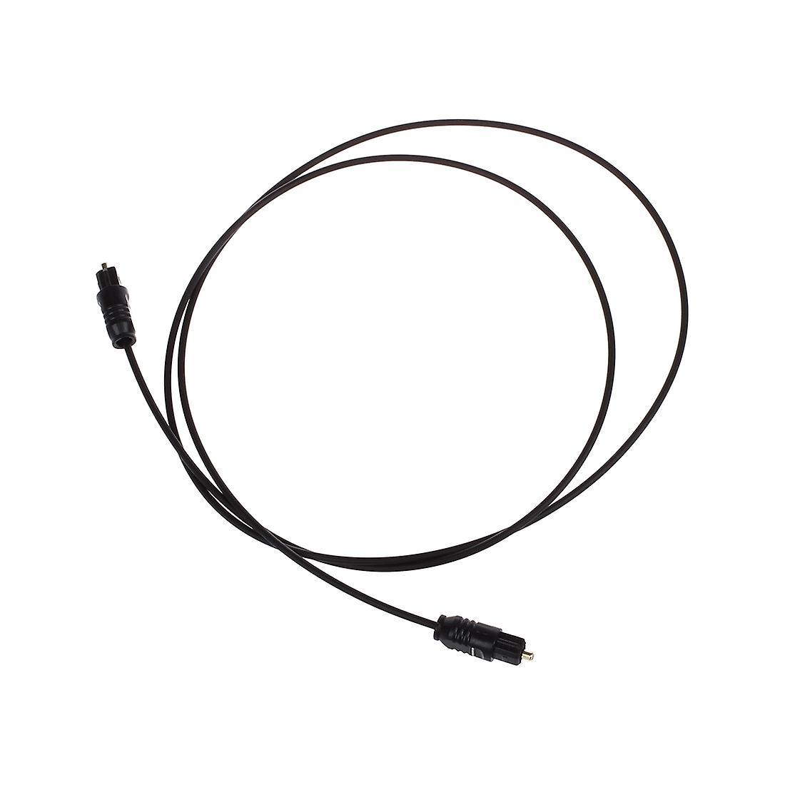 3 Ft 1.1m Metre Digital Fibre Optical Audio Toslink Spdif Md Dvd Cable Lead Plug