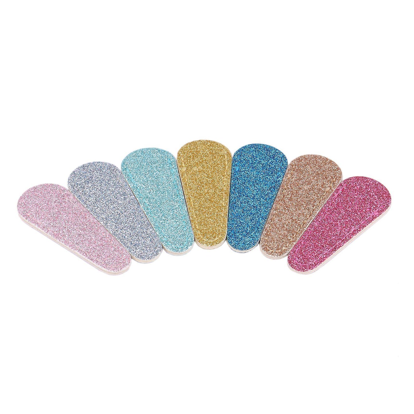 7pcs Embroidery Scissors Sheath Pu Glitter Cover Barber Holster