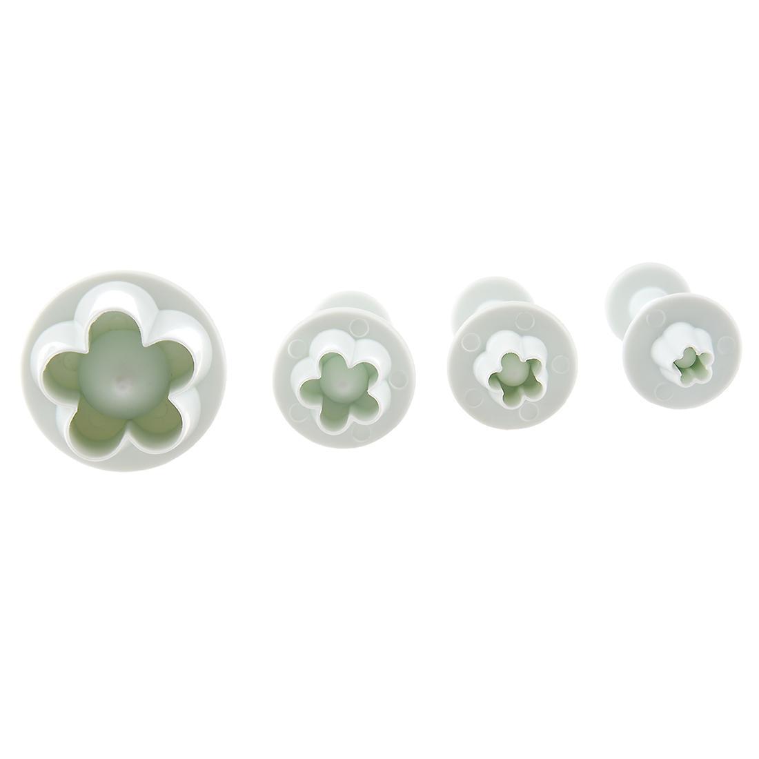 Set Of 3 Laurustinus / Hydrangea Sugarcraft Cake Decorating Plunger