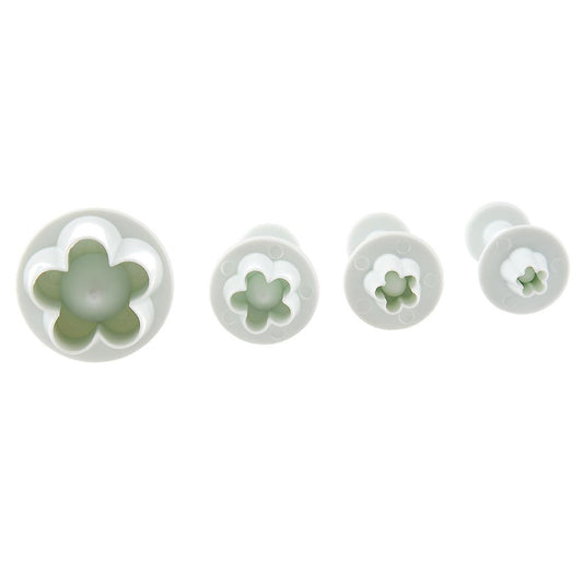 Set Of 3 Laurustinus / Hydrangea Sugarcraft Cake Decorating Plunger