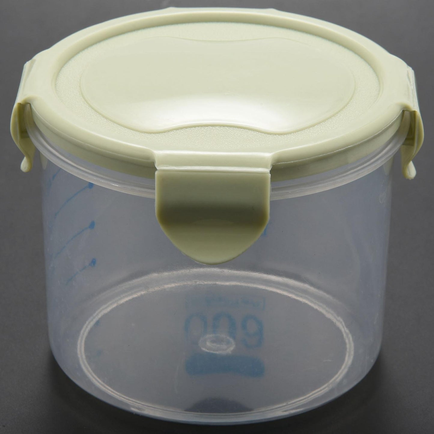 Kitchen Food Container Seal Pot Storage Tank Plastic 600ml Green