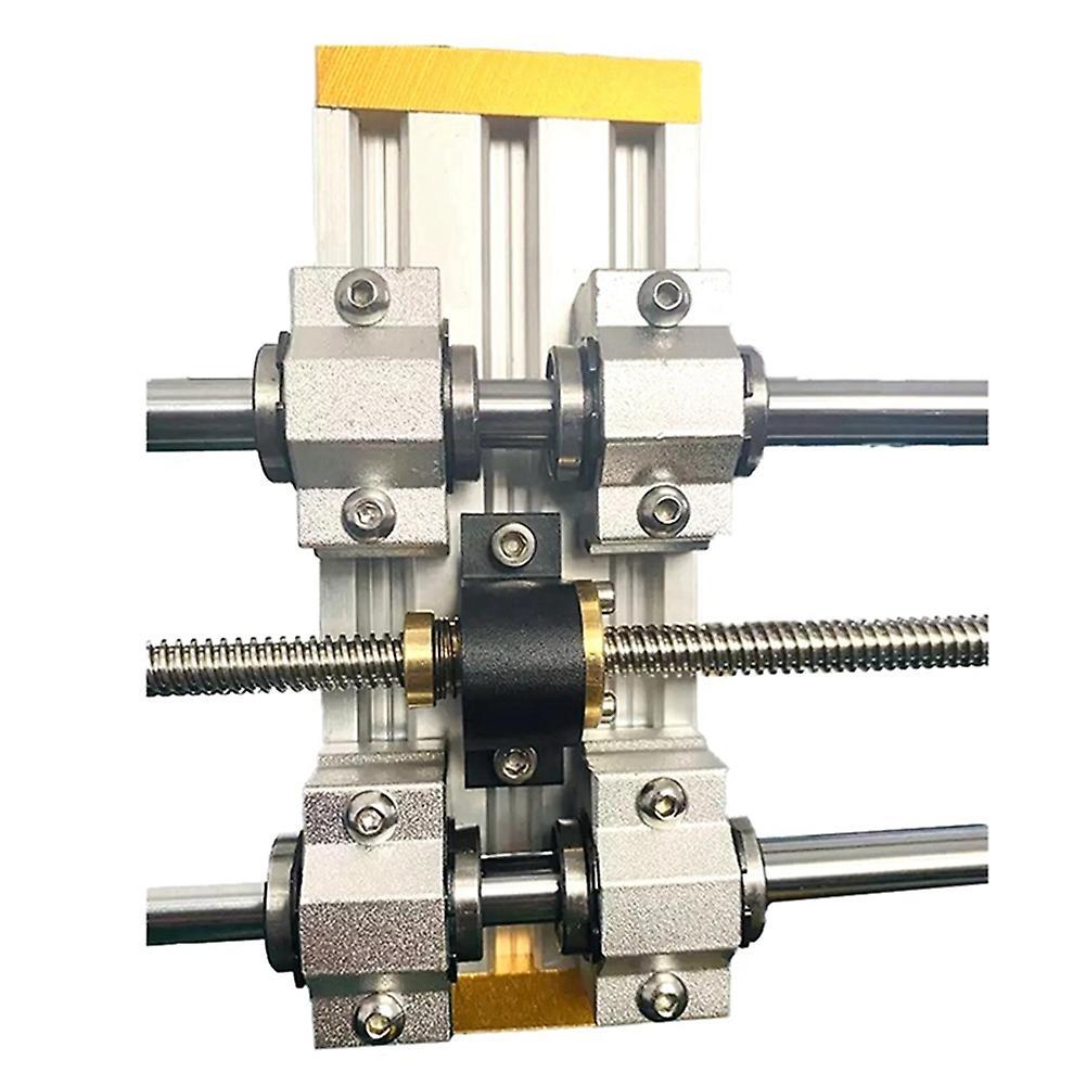 1 Set Cnc3018plus Scv12vuu Bearing 12mm, 10mm, 1 Set Aluminum Stepper