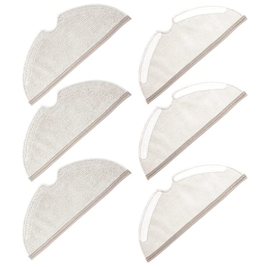 Wipes for Xiaomi Roborock, Wipe Pads Accessories Replacement,6 Pieces