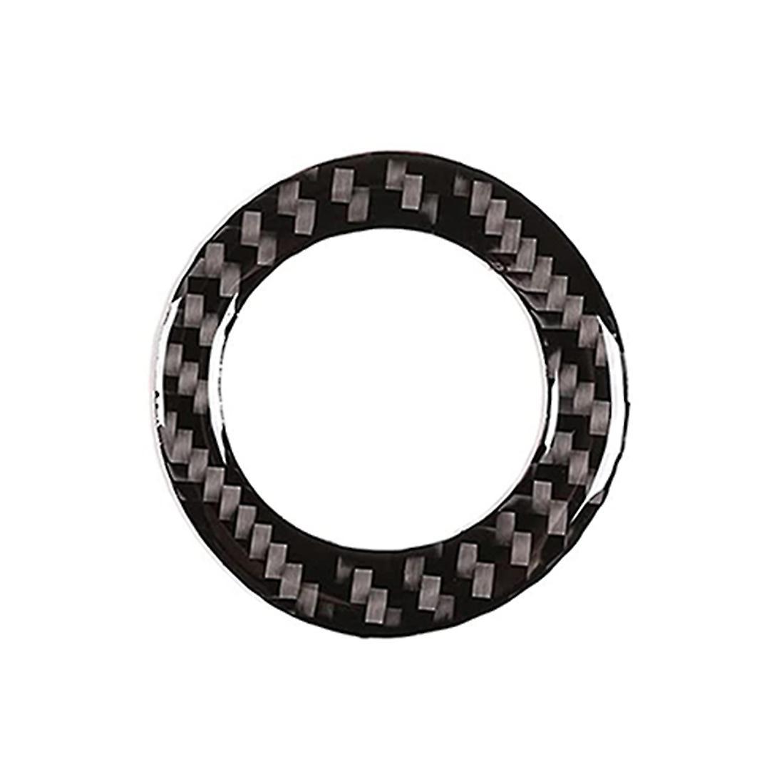 Carbon Fiber Car Key Ring Start Switch Trim Sticker for Toyota Hilux