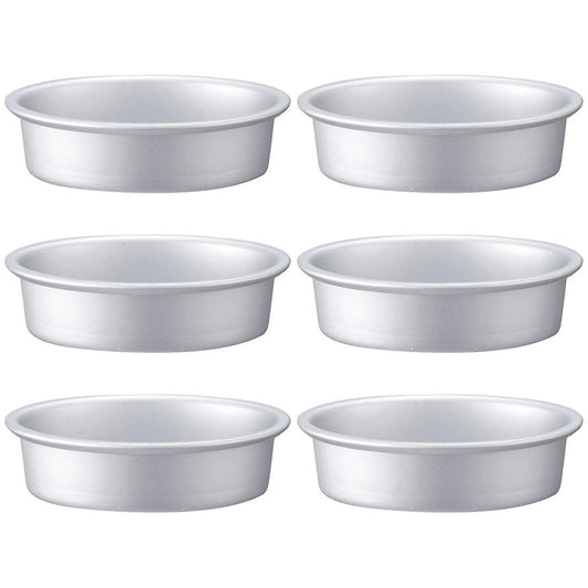 6pcs Cheese Pans Non-stick Bakeware Oval Shape Bread Mold Diy Tools