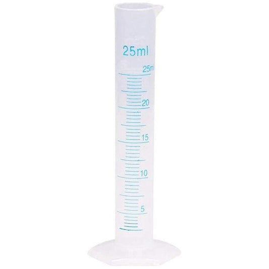 Measuring Cylinder Plastic Graduated Tube Tool for Lab(25ml)