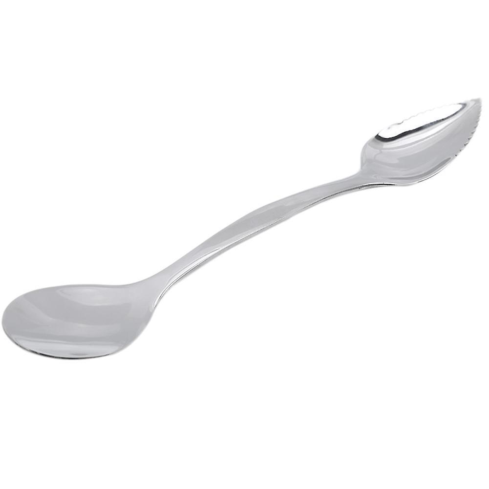 Long-handled Serrated Fruit Spoon Double-headed Ball Digging Shovel