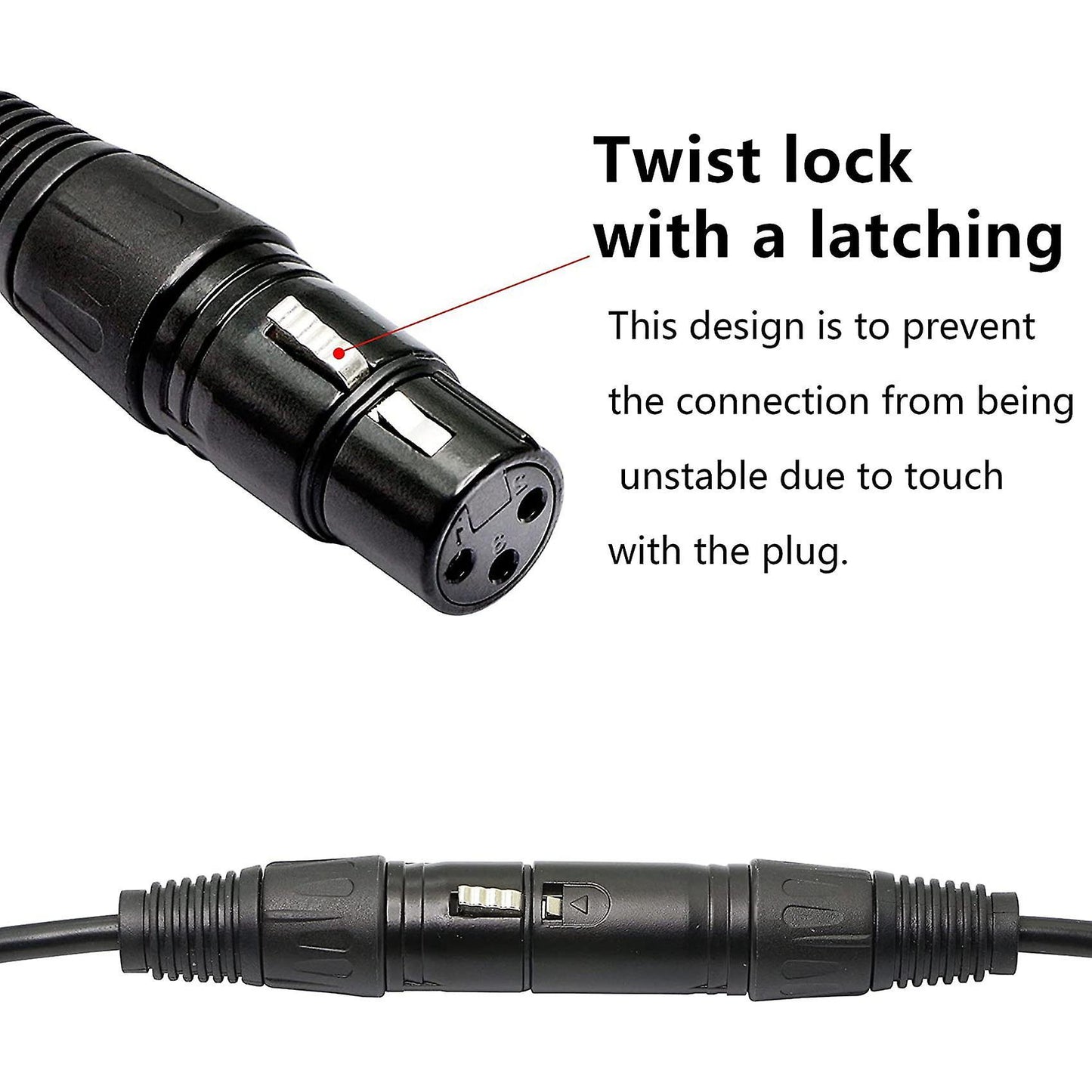 1 Pair Xlr 3pin to Rj45 Female Male to Rj45 Network Connector Cable