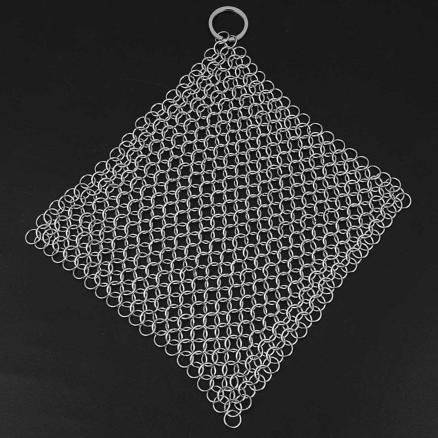 Cast Iron Cleaner - Premium 316 Stainless Steel Scrubber , 8x6 Inch