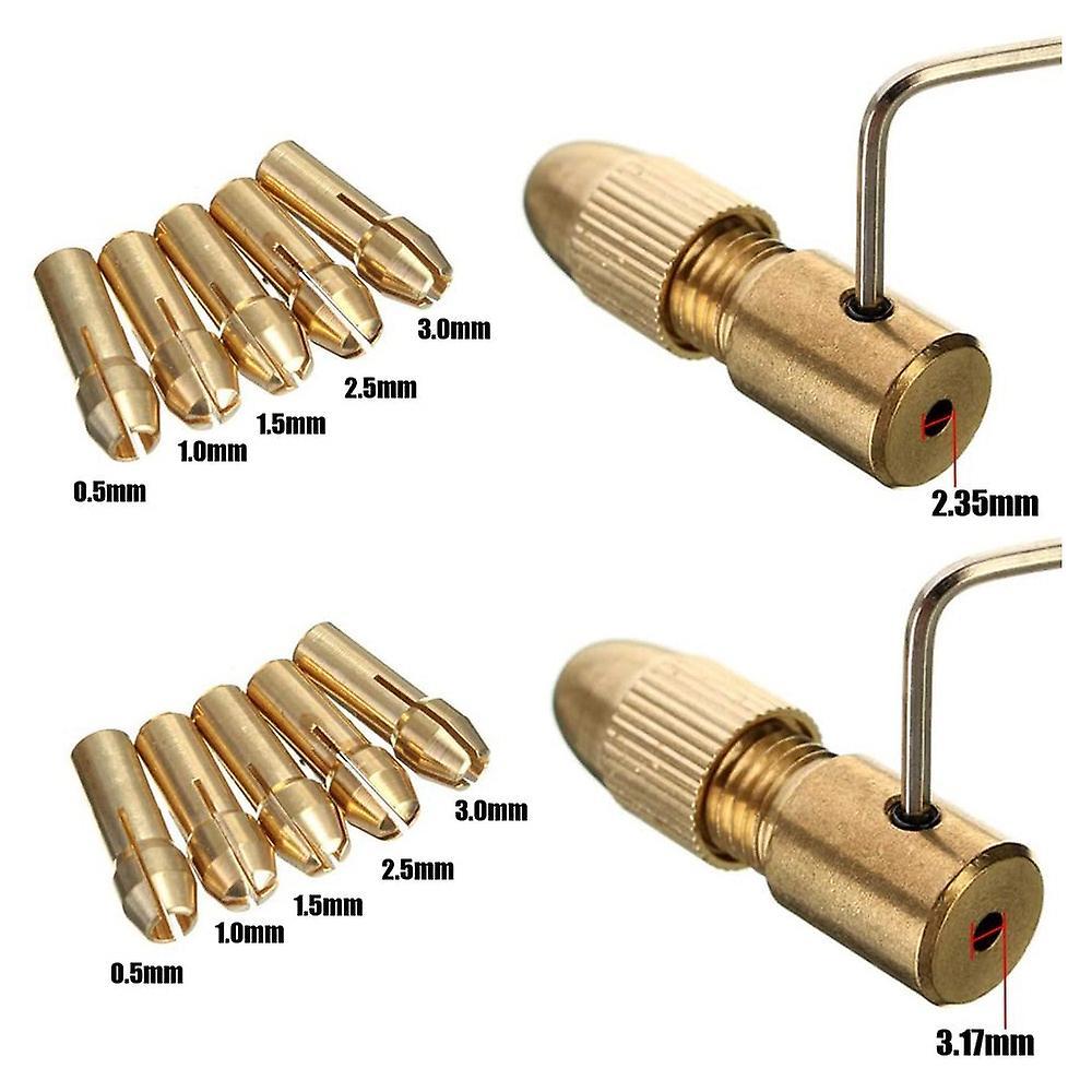 0.5-3mm Electric Micro-torque Drill Chuck Set (hexagonal Wrench)