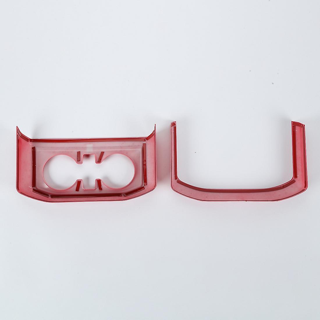 Car Rear Water Cup Holder Frame for Ford F150,abs Red