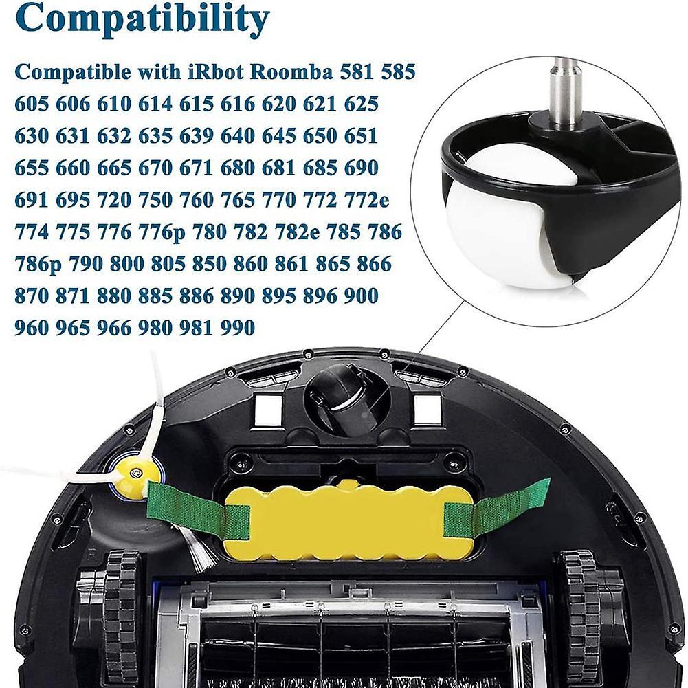 Wheel for Irobot Roomba Series 500, 600, 700, 800 and 900 Accessories