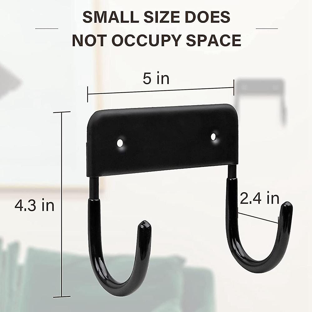 Ironing Board Hanger Iron Board Wall Mount for Laundry Rooms Black