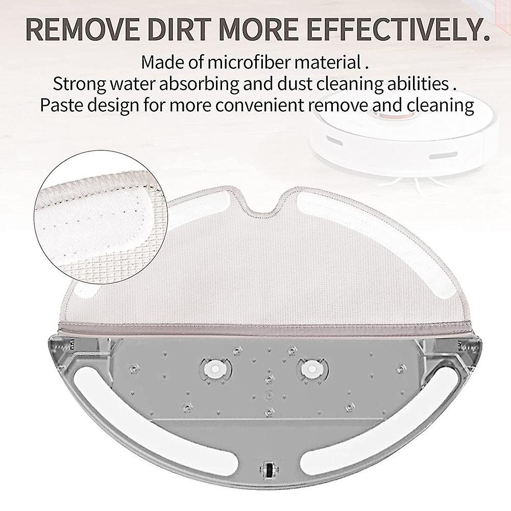 8 Microfiber Cloths for Xiaomi Roborock S5 Max S6 Pure S50 S51