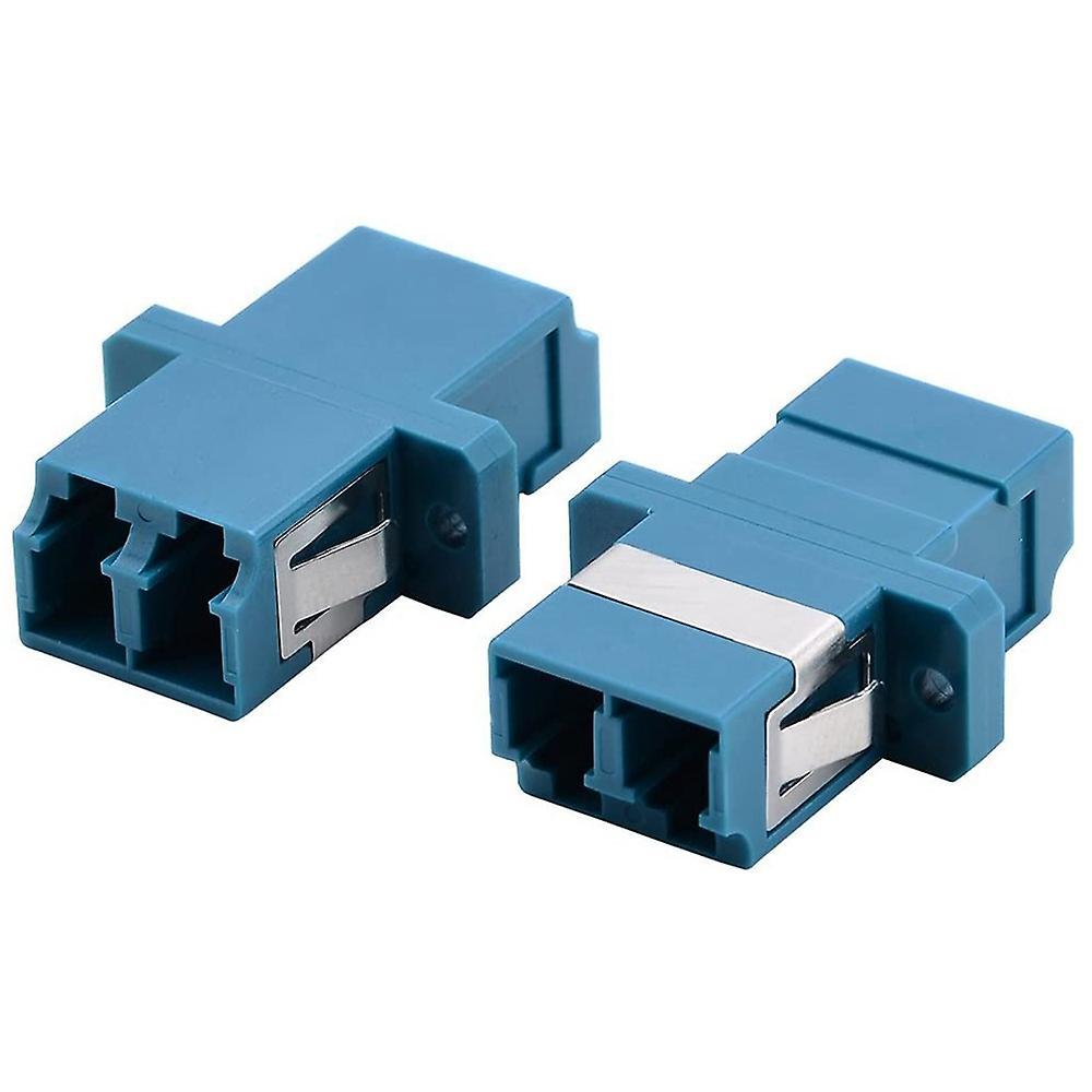 Lc Fiber Optic Adapter - Lc to Lc Duplex Singlemode Coupler - 5 Pack