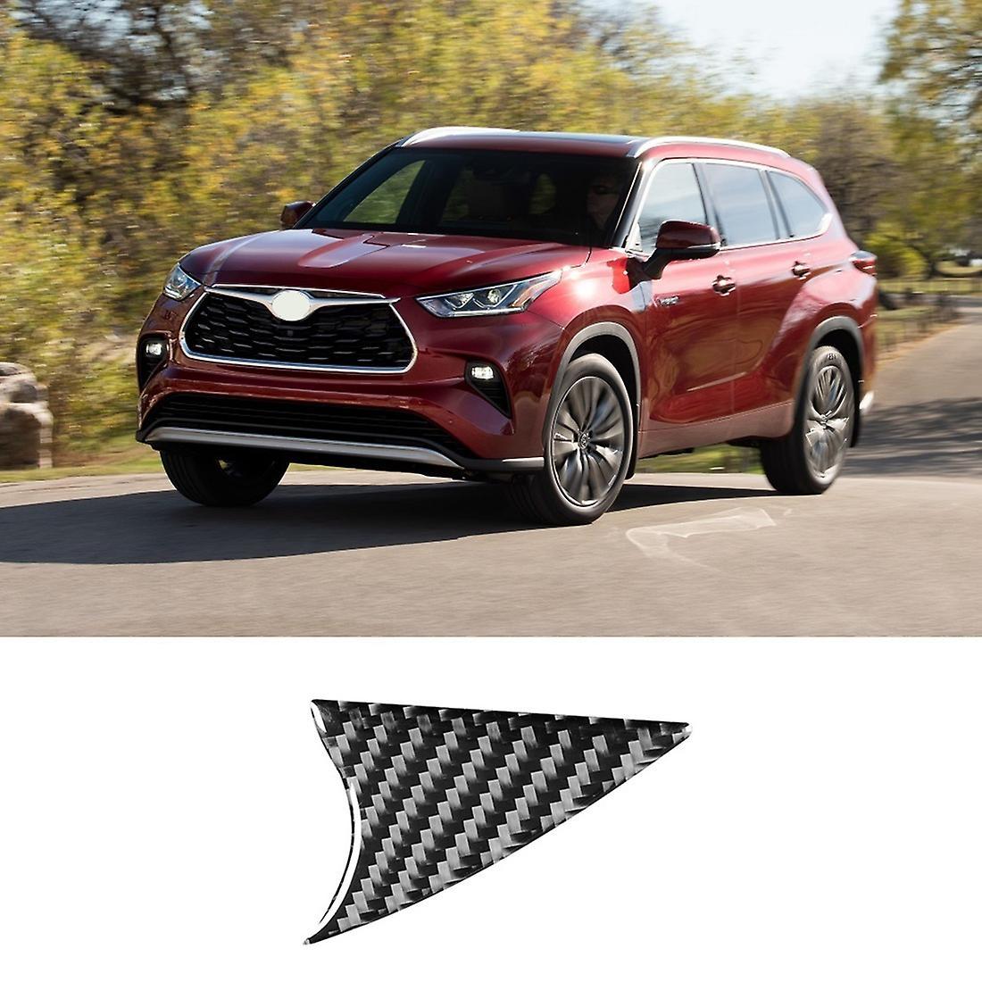 For Toyota Highlander 2015-2021 Carbon Fiber A/c Button Stickers