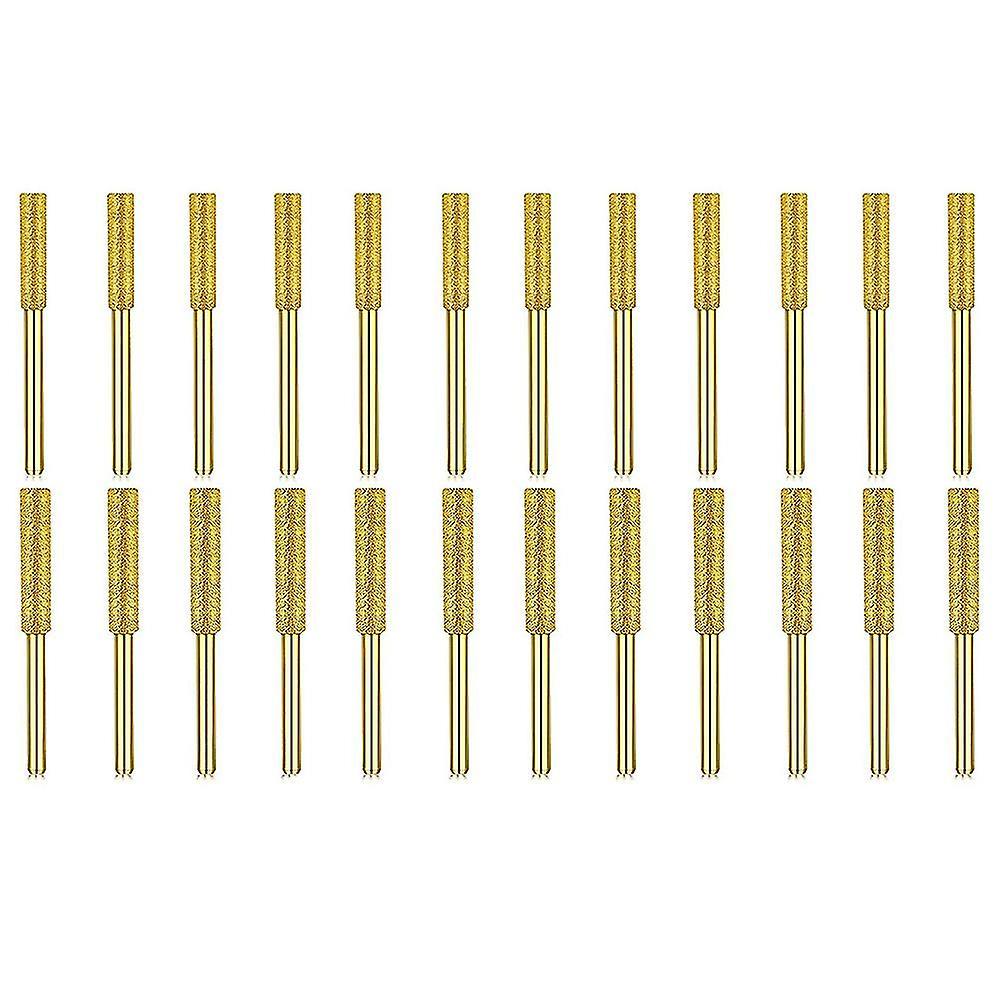 24 Pieces Diamond Chainsaw Sharpening Kit(5/32 Inch, 3/16 Inch)