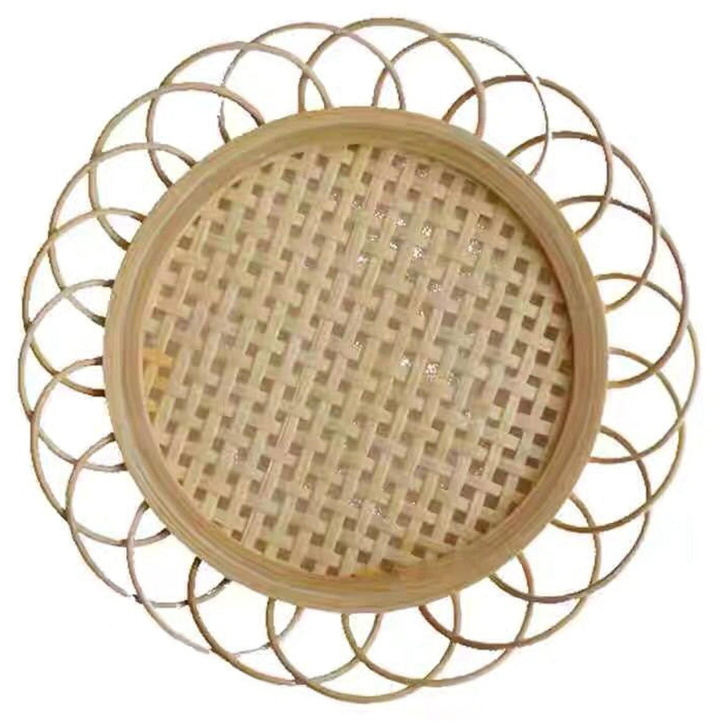 Hand-woven Tea Cup Coasters Placemat for Home Kitchen Living Room
