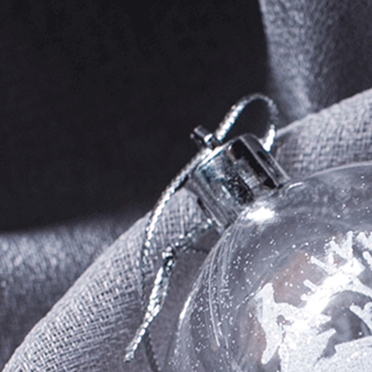 Transparent Christmas Ball Snow Ball Christmas Tree Ornament Pendant