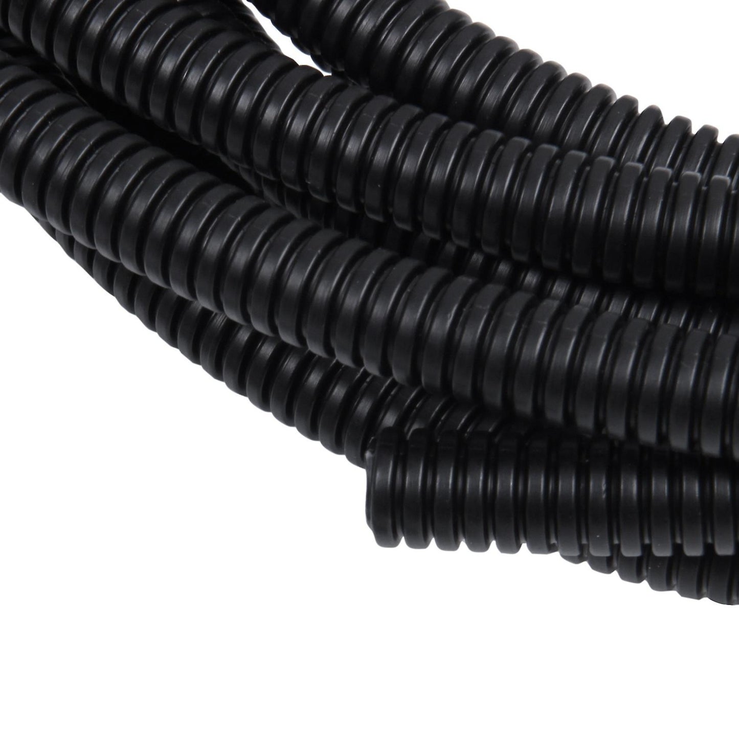 8mm Flexible Pvc Corrugated Gas Tubing Pond Conduit Tube 7m Black