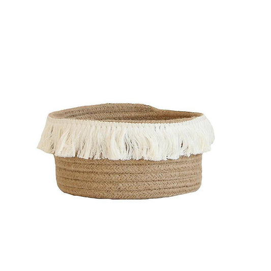 Cotton Rope Storage Baskets Kids Hand Woven Baskets Candy Storages B
