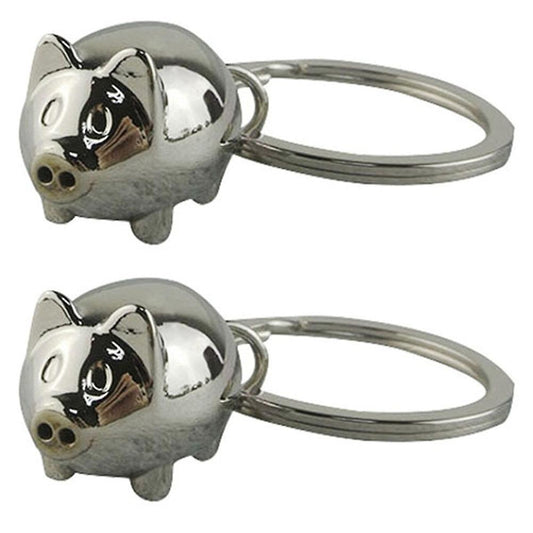 1pc Lovely Mini Pig Keychain Keyring Keyfob Cute Gift Ring