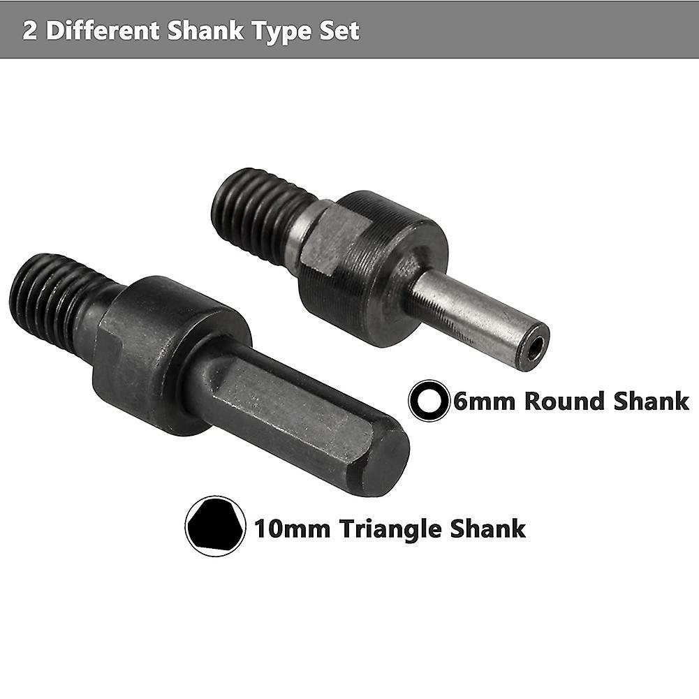 Drill Angle Grinder Adapter with Flange Nut Parts Set,conversion Tool