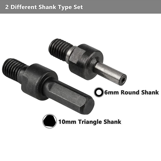 Drill Angle Grinder Adapter with Flange Nut Parts Set,conversion Tool
